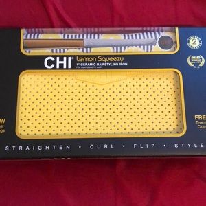 BNIB CHI Flat Iron *Spec Ed* Lemon Squeezy